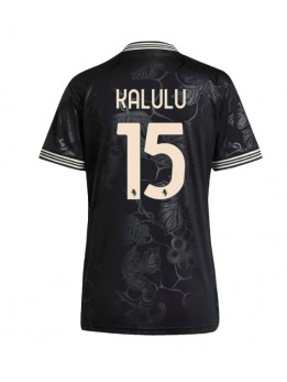 Zenske Futbalové oblečenie Juventus Pierre Kalulu #15 2025-26 Krátky Rukáv - Tretina Zenske Futbalové oblečenie Juventus Pierre Kalulu #15 2025-26 Krátky Rukáv - Tretina